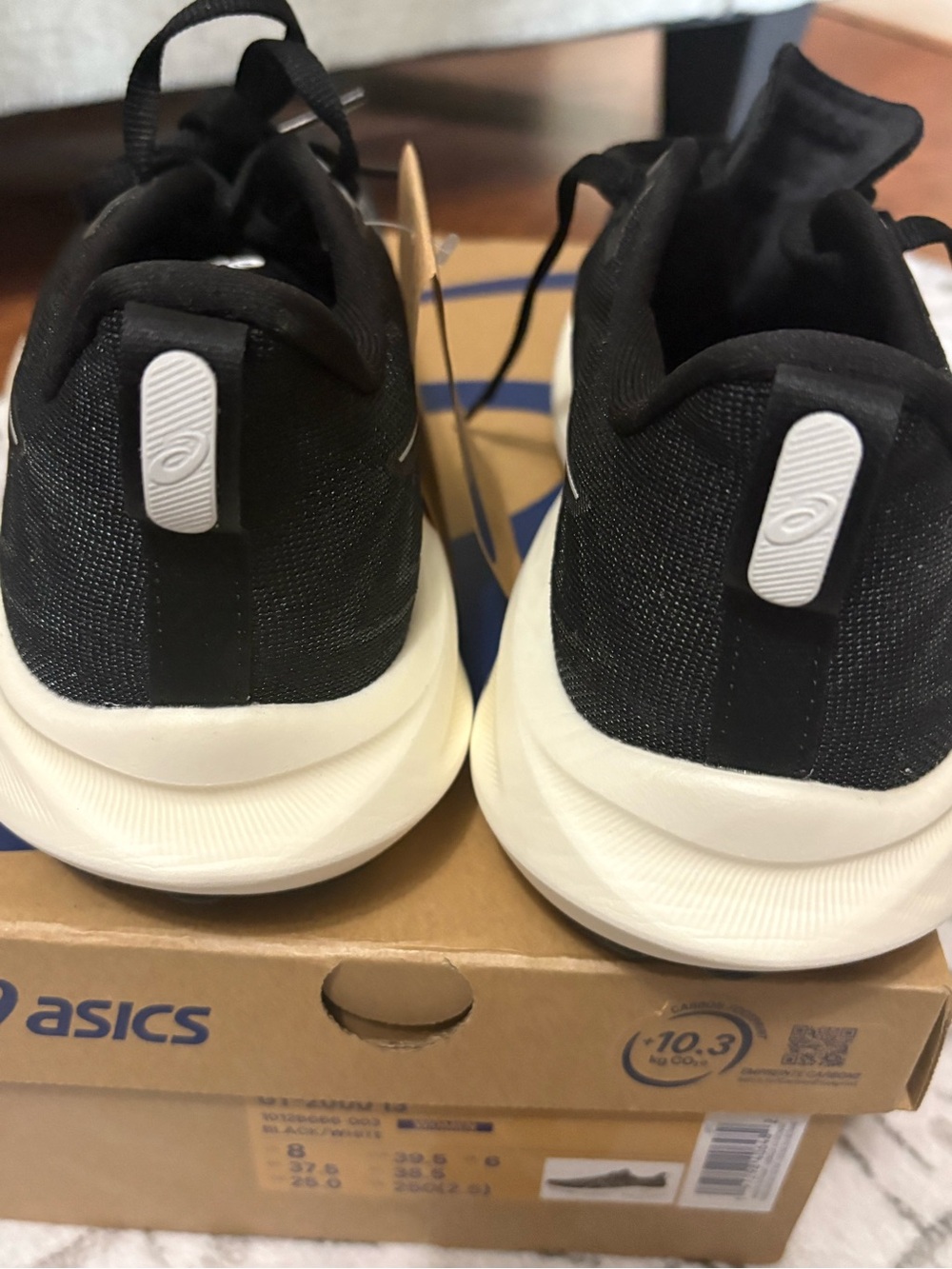 ASICS Women’s NEW NWT Black GT-2000 13 walk/running shoes. Size 8. - Picture 4 of 10